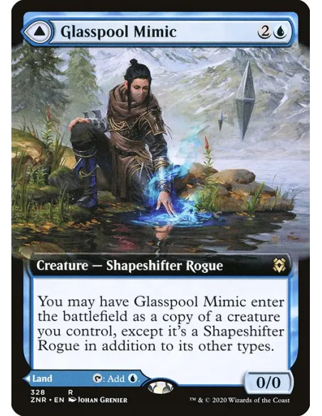 Glasspool Mimic // Glasspool Shore - Foil