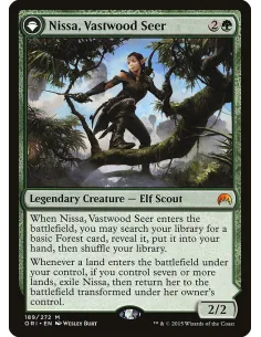 Nissa, Vastwood Seer // Nissa, Sage Animist