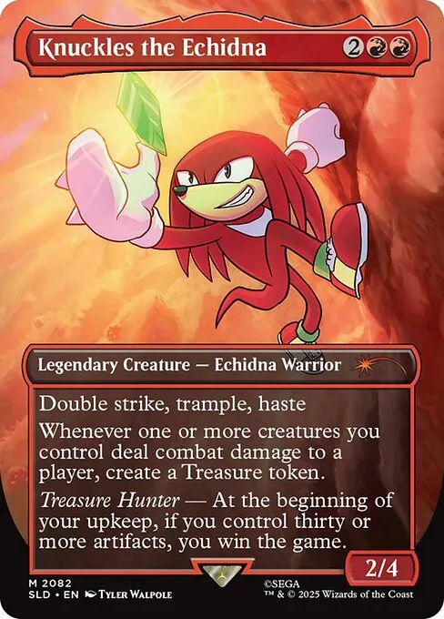 Knuckles the Echidna - Foil