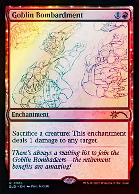 Goblin Bombardment - Foil