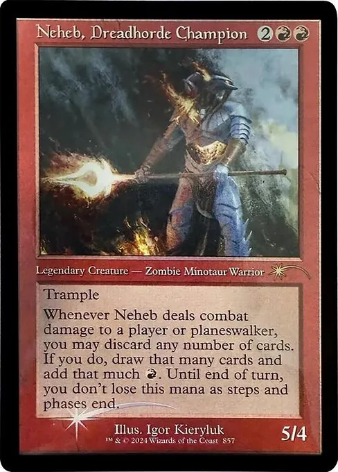 Neheb, Dreadhorde Champion - Foil