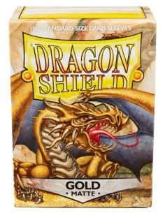 DRAGON SHIELD OBALY - GOLD MATTE (100)