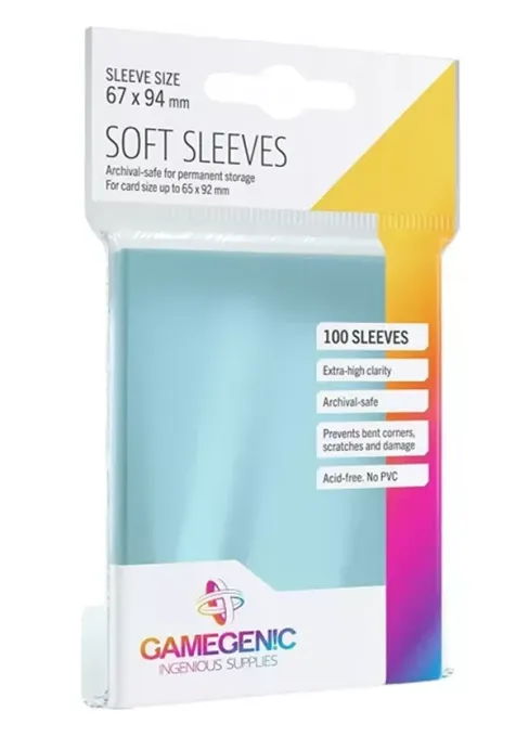 GAMEGENIC OBALY - Soft Clear (100)