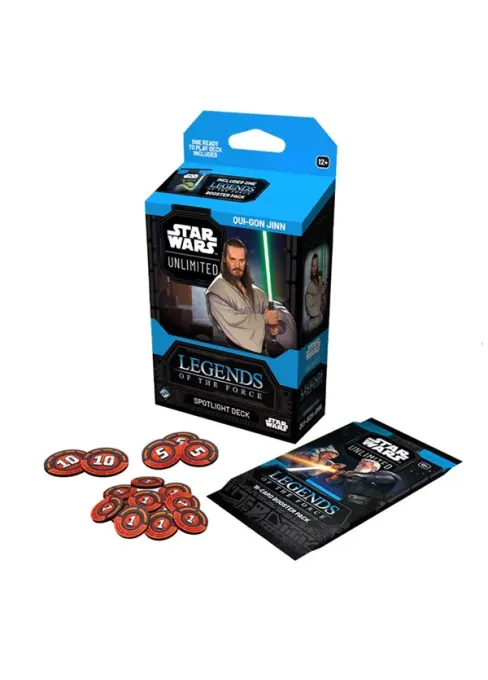 SW UNLIMITED: LEGENDS OF THE FORCE - SPOTLIGHT DECK (Qui-Gon Jinn)