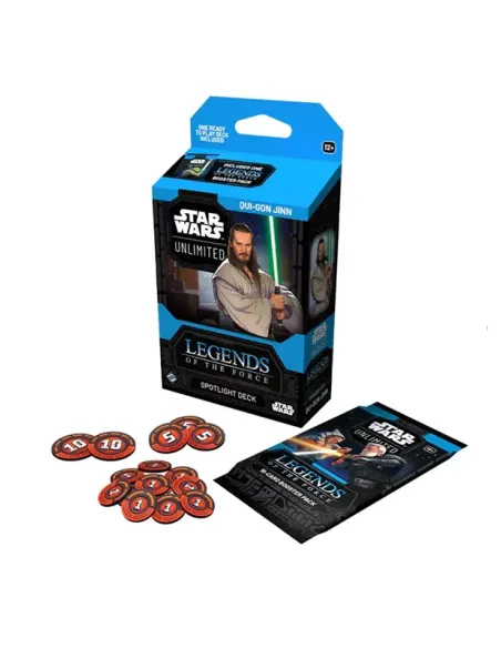 SW UNLIMITED: LEGENDS OF THE FORCE - SPOTLIGHT DECK (Qui-Gon Jinn)