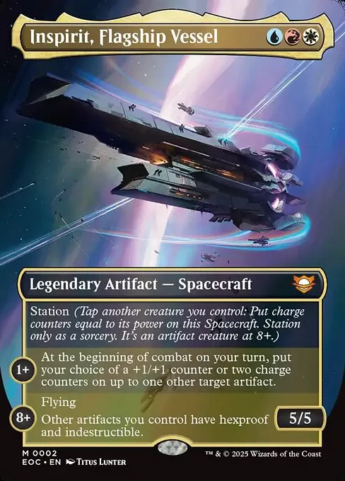 Inspirit, Flagship Vessel - Foil