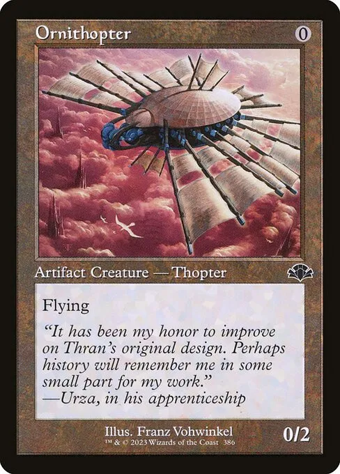 Ornithopter - Foil