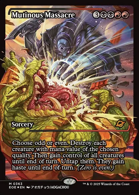 Mutinous Massacre - Foil
