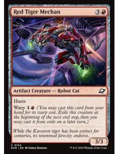 Red Tiger Mechan - Foil