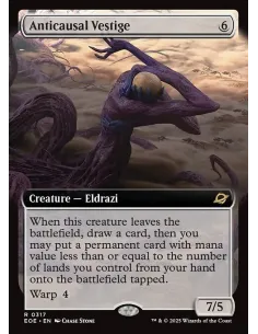 Anticausal Vestige