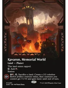Kavaron, Memorial World - Foil