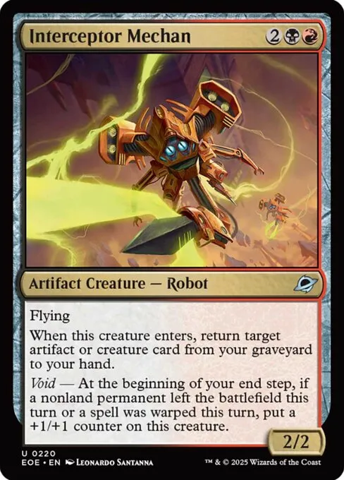 Interceptor Mechan - Foil