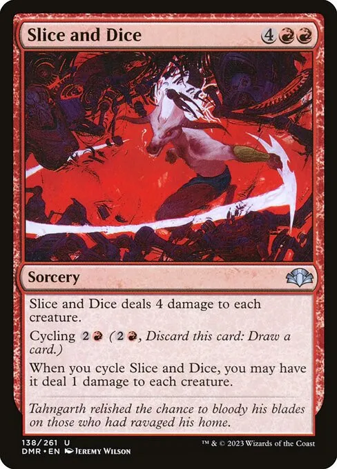 Slice and Dice - Foil