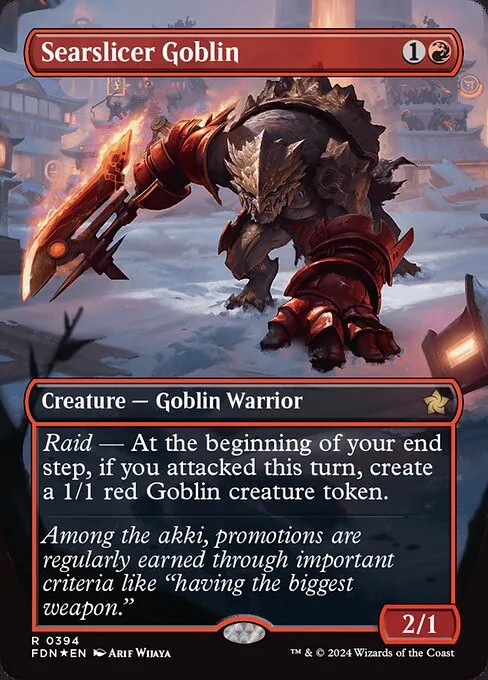 Searslicer Goblin - Foil