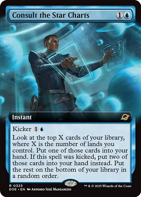 Consult the Star Charts - Foil