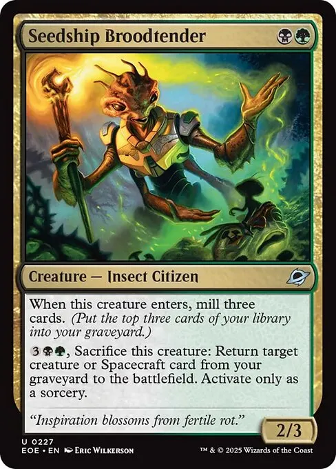 Seedship Broodtender - Foil