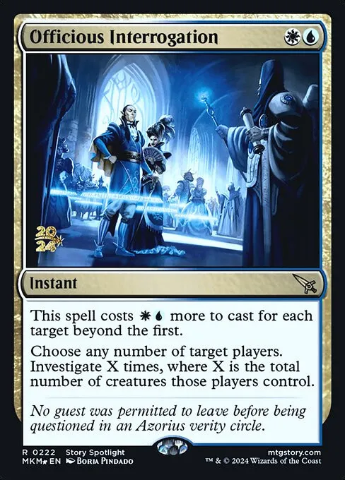 Officious Interrogation - Foil
