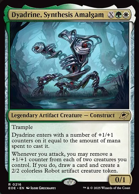 Dyadrine, Synthesis Amalgam - Foil