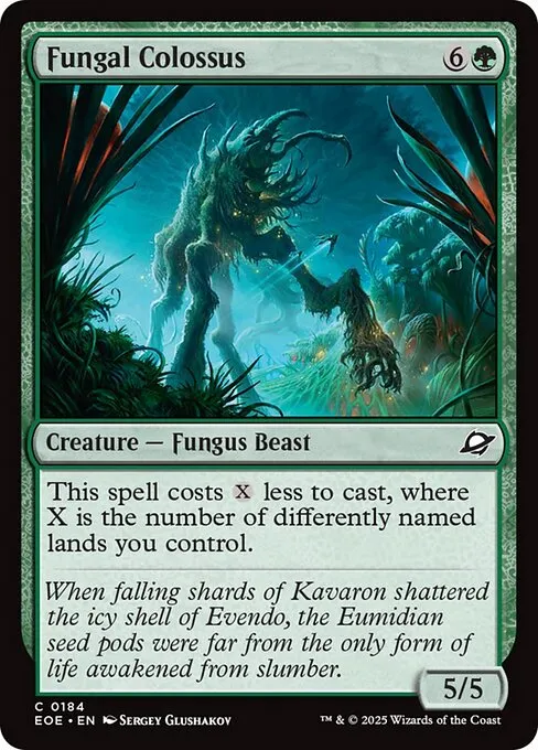 Fungal Colossus - Foil
