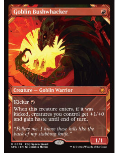 Goblin Bushwhacker - Foil