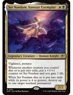 Syr Vondam, Sunstar Exemplar - Foil