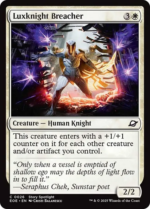 Luxknight Breacher - Foil