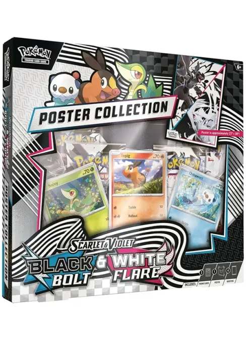 POKÉMON: SV 10.5 - BLACK BOLT & WHITE FLARE - Unova Poster Collection