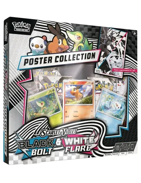 POKÉMON: SV 10.5 - BLACK BOLT & WHITE FLARE - Unova Poster Collection