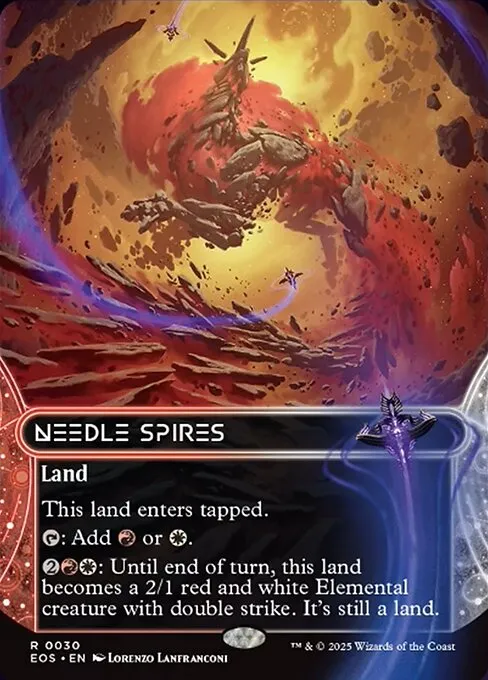 Needle Spires - Foil