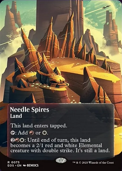 Needle Spires - Foil