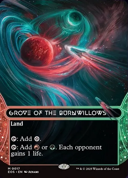 Grove of the Burnwillows - Foil