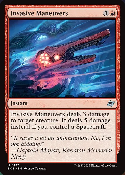 Invasive Maneuvers - Foil