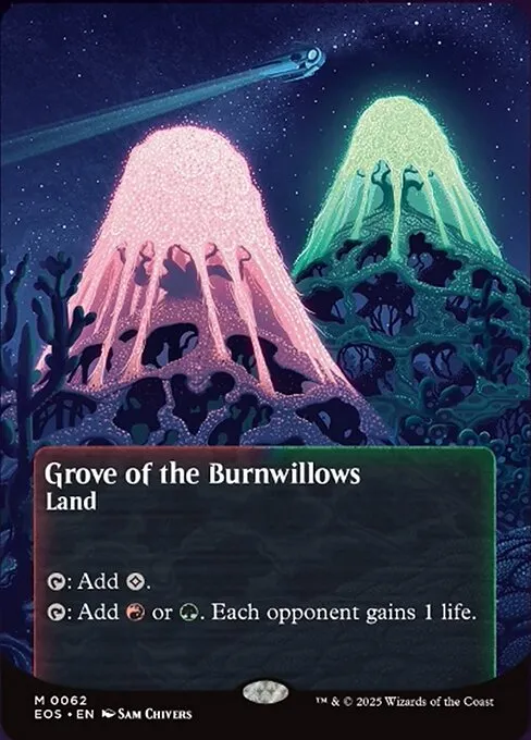 Grove of the Burnwillows - Foil