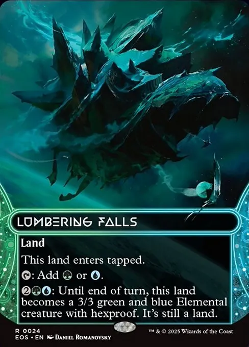 Lumbering Falls - Foil