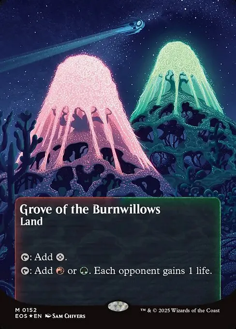 Grove of the Burnwillows - Foil