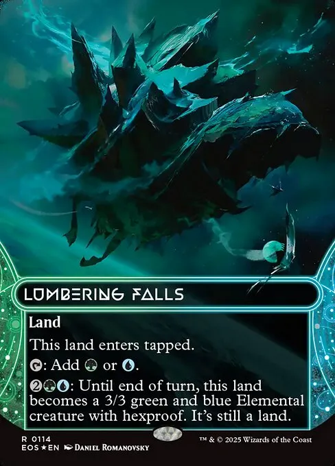 Lumbering Falls - Foil