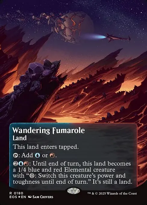 Wandering Fumarole - Foil