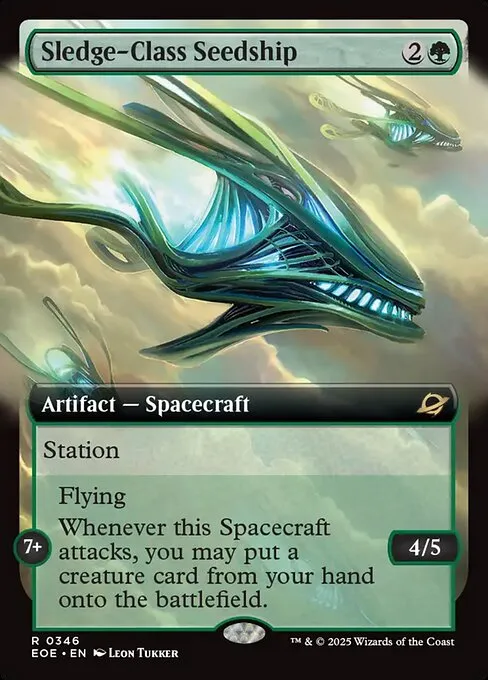 Sledge-Class Seedship - Foil