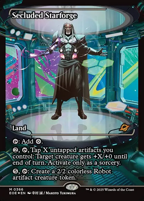 Secluded Starforge - Foil