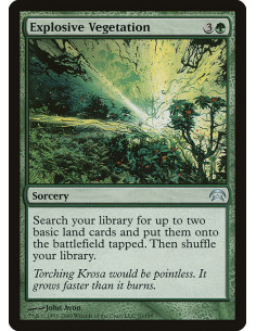 Explosive Vegetation