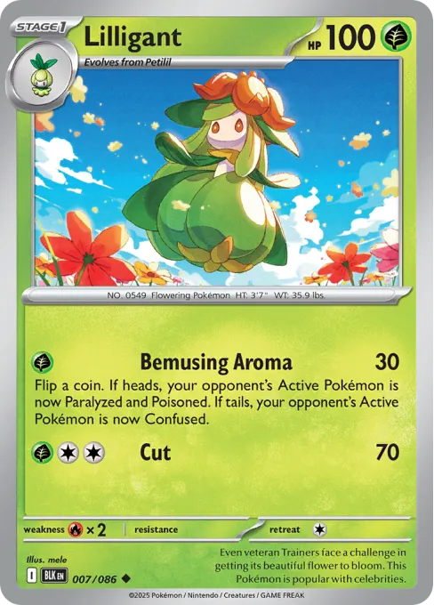 Lilligant - Reverse Holo