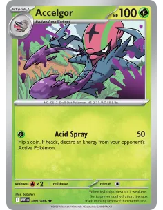 Accelgor - Reverse Holo