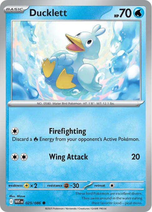 Ducklett - Reverse Holo