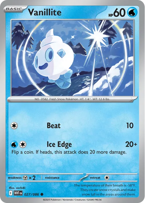 Vanillite - Reverse Holo