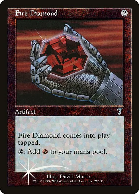Fire Diamond - Foil