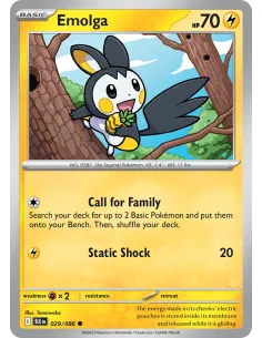 Emolga - Reverse Holo
