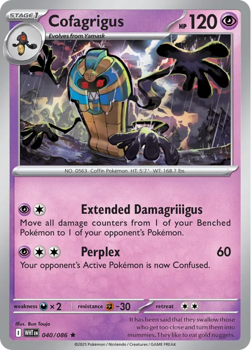 Cofagrigus - Reverse Holo