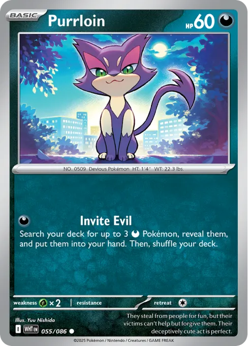 Purrloin - Reverse Holo