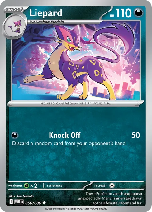 Liepard - Reverse Holo