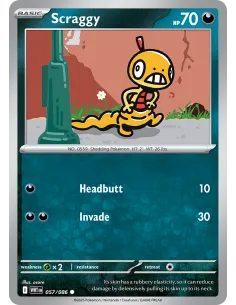 Scraggy - Reverse Holo